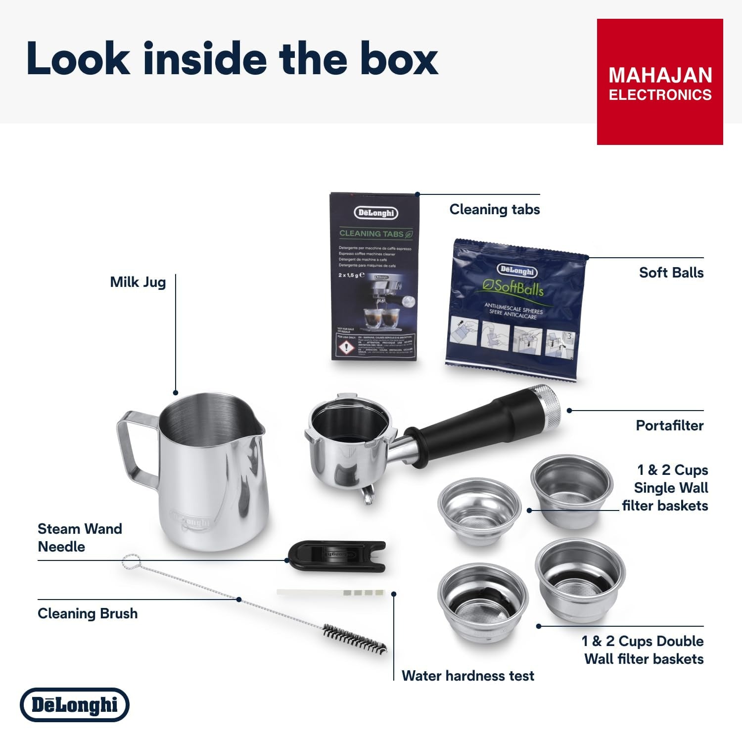 DeLonghi EC9555.M La Specialista Opera Professional Coffee Machine with Cold Brew, Original Italian Brand – Mahajan Electronics Online.