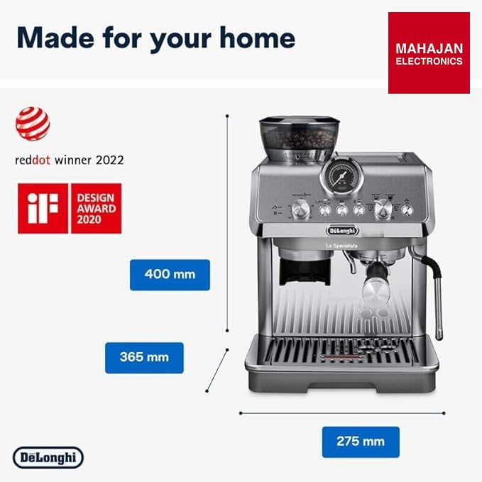 DeLonghi La Specialista Arte EC9255.M Professional Coffee Machine with Cold Brew, Original Italian Brand – Mahajan Electronics Online.