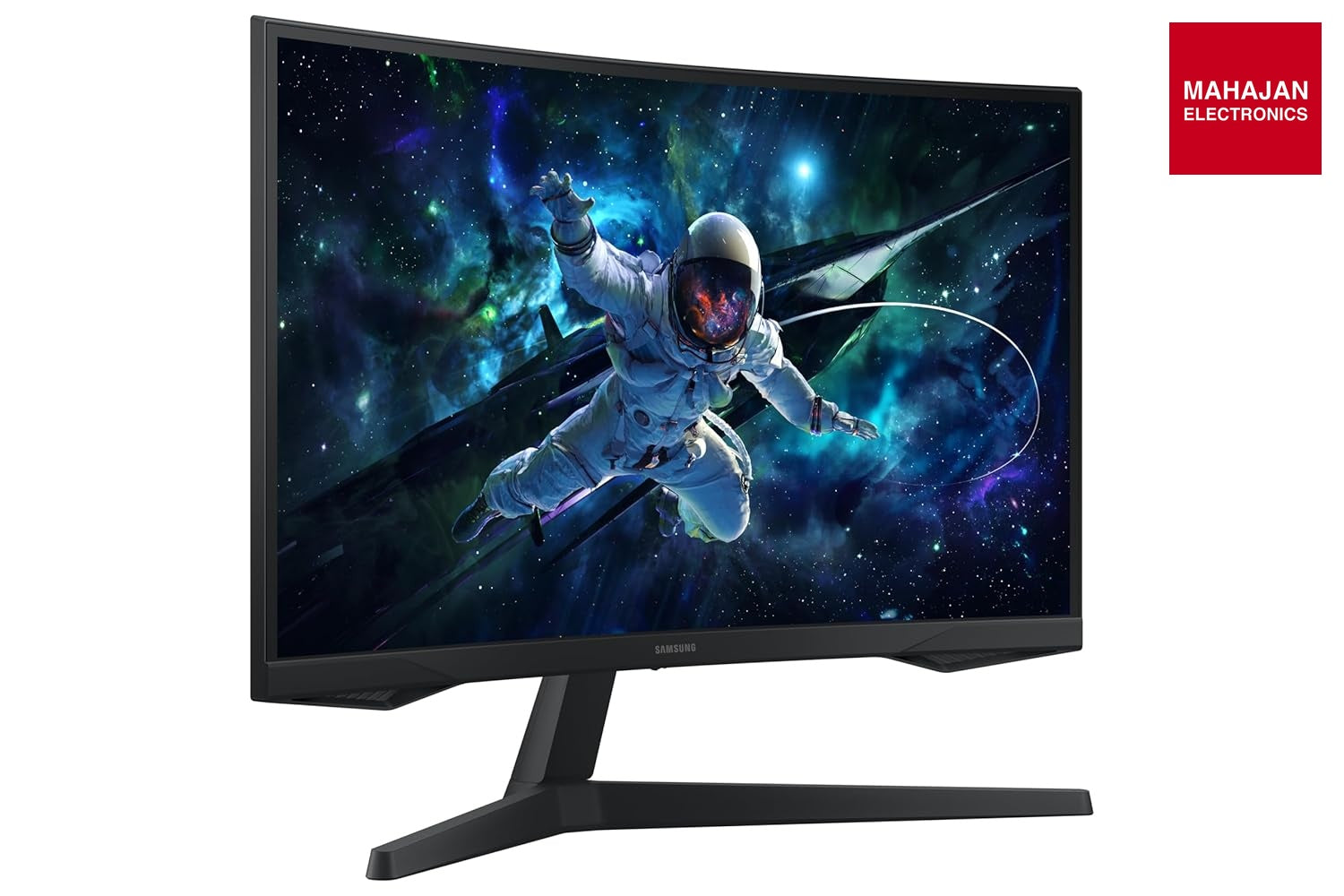 Samsung 27" (68.5cm)LS27CG550EWXXL|Black Odyssey G5 2K Curved Gaming Monitor|QHD 2560 X 1440|1000R – Mahajan Electronics Online.