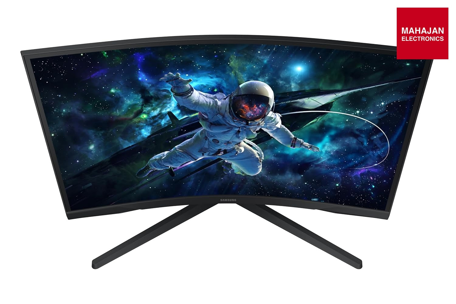 Samsung 27" (68.5cm)LS27CG550EWXXL|Black Odyssey G5 2K Curved Gaming Monitor|QHD 2560 X 1440|1000R – Mahajan Electronics Online.
