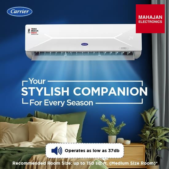 Carrier XCEL LUMO Gxi CAI12CL3R36F0 1.0 Ton 3 Star Inverter Split AC ( 2026 Model) – Mahajan Electronics Online.