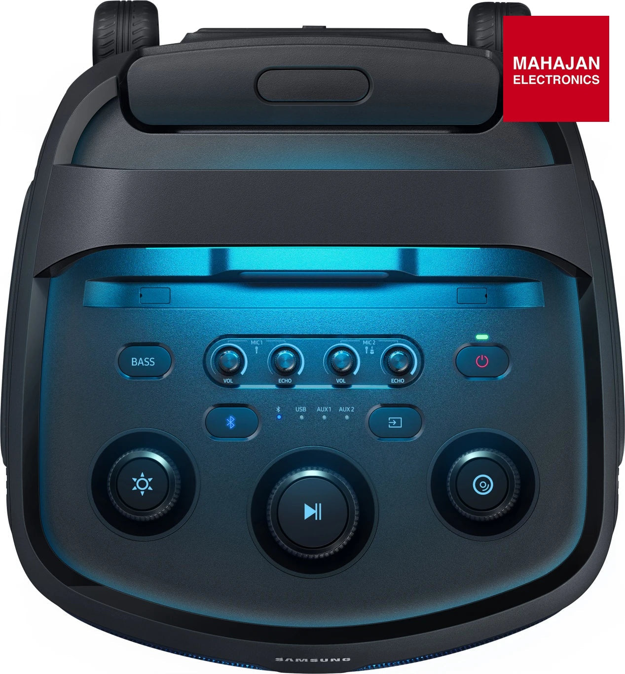 Samsung MX-ST50F/XL 240 W Bluetooth Party Speaker (Black, Stereo Channe) – Mahajan Electronics Online.