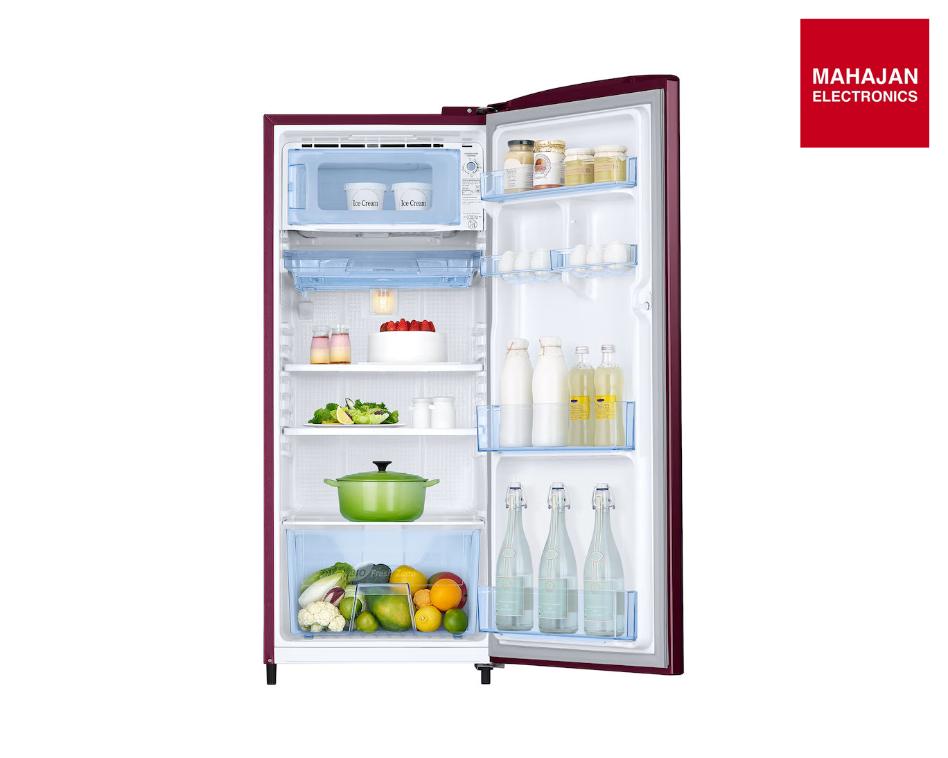 Samsung RR20H2712HN/NL 183 L, 2 Star, Digital Inverter, Direct-Cool Single Door Refrigerator ( Himalayan – Mahajan Electronics Online.