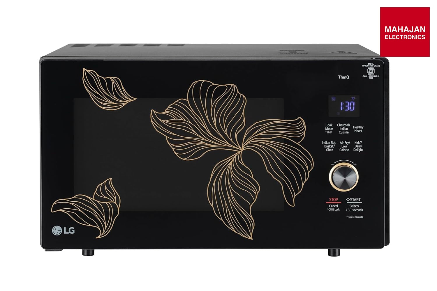 LG MJEN286UGWF 28 L, Convertible Microwave Oven with Air Fry, Charcoal Lighting Heater, Wi-Fi Enabled ( – Mahajan Electronics Online.