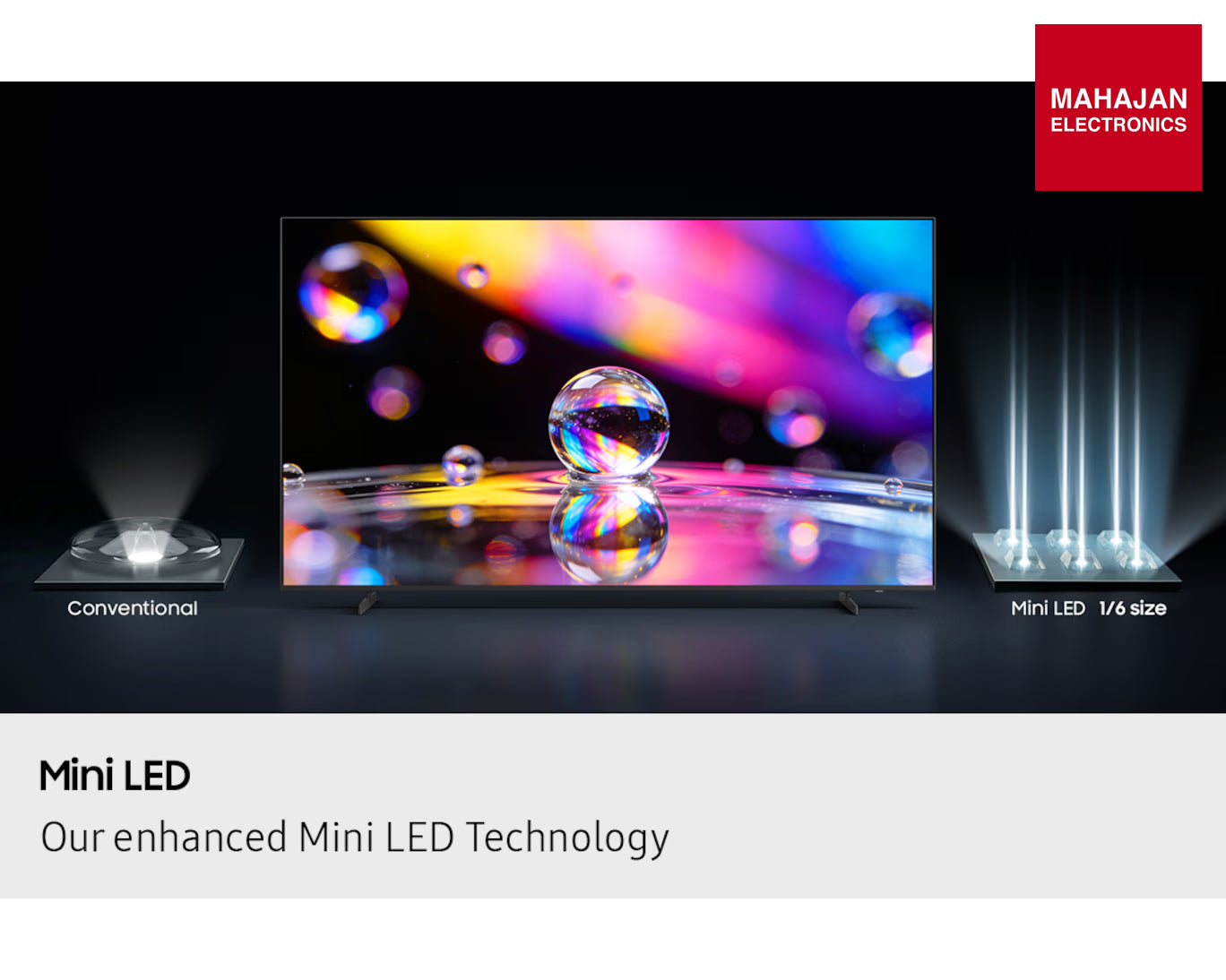 Samsung UA85M70HAULXL (85 inches) 4K Ultra HD Mini-LED 4K Vision AI Smart TV Titan Black - Online Mahajan – Mahajan Electronics Online.
