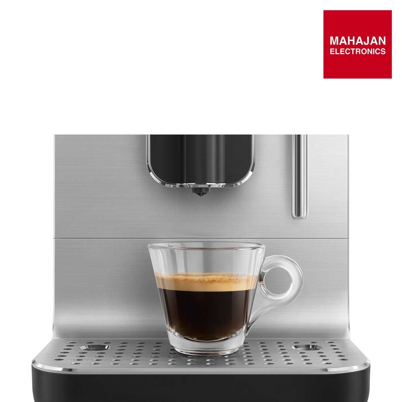 Smeg, BCC12BLMEU Automatic Espresso Coffee Machine, Steam Lance, Integrated Coffee Grinder, 1.4L Tank – Mahajan Electronics Online.