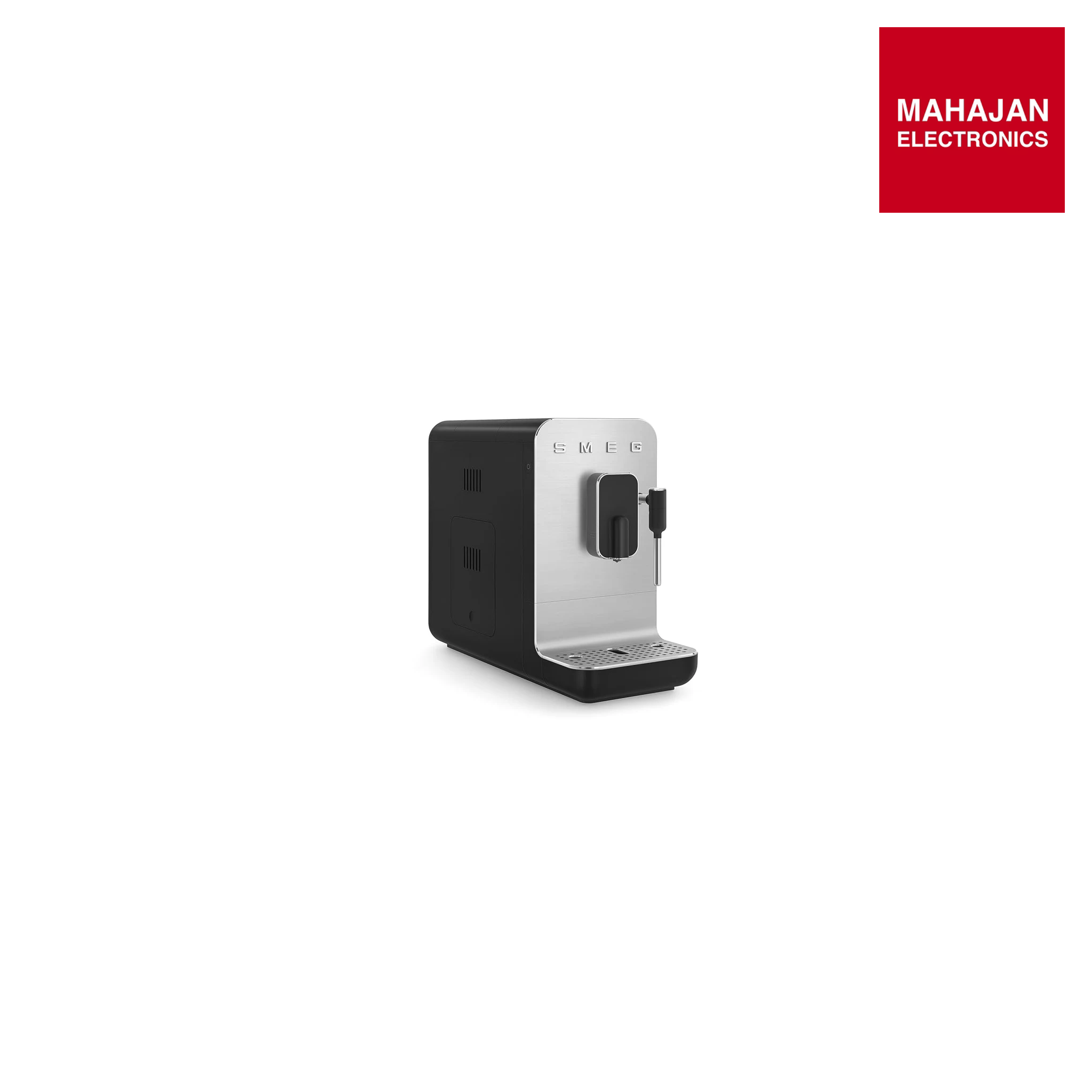 Smeg, BCC12BLMEU Automatic Espresso Coffee Machine, Steam Lance, Integrated Coffee Grinder, 1.4L Tank – Mahajan Electronics Online.
