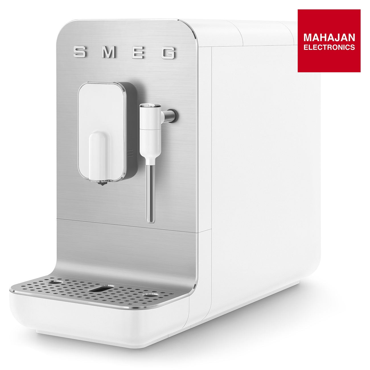 Smeg BCC12WHMEU White Automatic Coffee Machine, Original Italian Brand, One Touch Direct Bean to Cup, 6+ Hot – Mahajan Electronics Online.