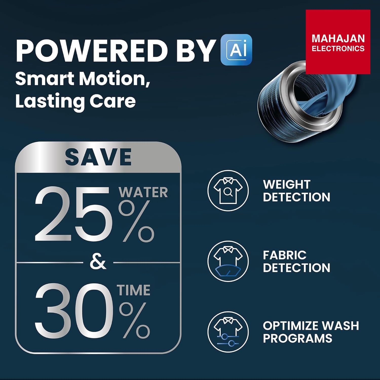 IFB SENATOR MBN 8012 CMS 8 Kg 5 Star, DeepClean® Technology, AI Powered, WiFi, Fully Automatic Front Load – Mahajan Electronics Online.