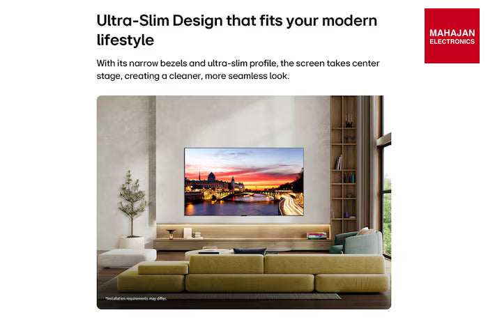 LG OLED55C6PLA 55 Inch OLED evo AI 4K Smart TV with α11 AI Processor Gen3, with Dolby Vision & Atmos – Mahajan Electronics Online.