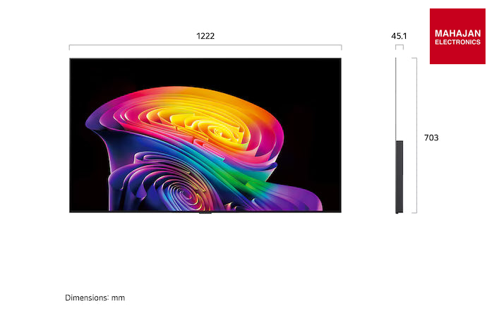 LG OLED55C6PLA 55 Inch OLED evo AI 4K Smart TV with α11 AI Processor Gen3, with Dolby Vision & Atmos – Mahajan Electronics Online.