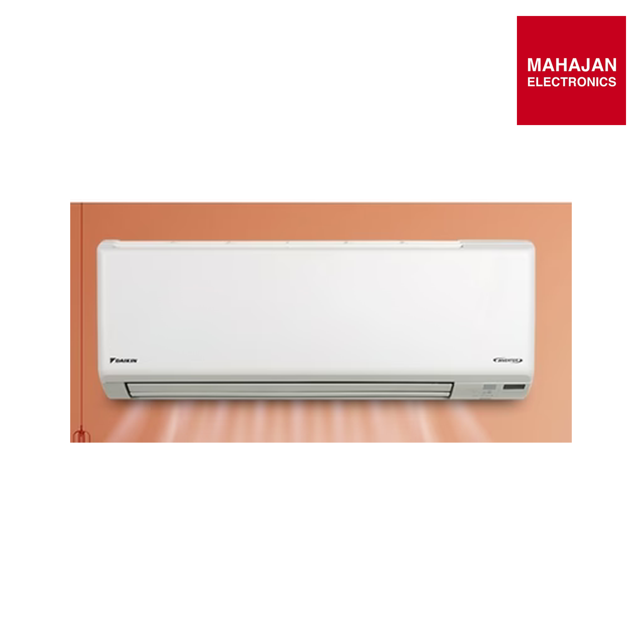 Daikin FTKC35XV16 1.0 Ton 3 Star Inverter Split AC with Dew Clean Technology, Triple Display, PM 2.5 Filter & – Mahajan Electronics Online.