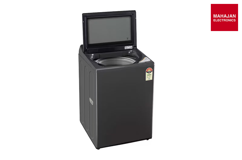 LG T90KMMB3Z 9Kg Top Load Washing Machine, Hard Water Wash, Middle Black, 5 Star-Online Mahajan Electronics – Mahajan Electronics Online.