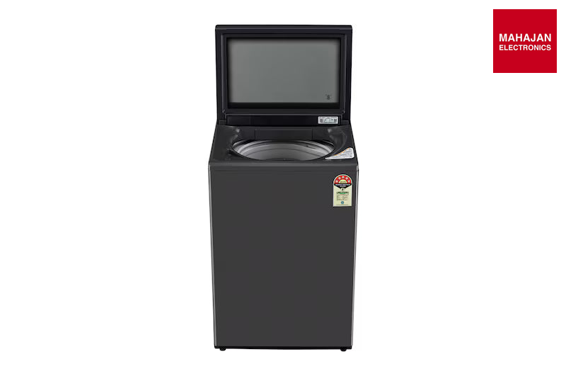 LG T90KMMB3Z 9Kg Top Load Washing Machine, Hard Water Wash, Middle Black, 5 Star-Online Mahajan Electronics – Mahajan Electronics Online.