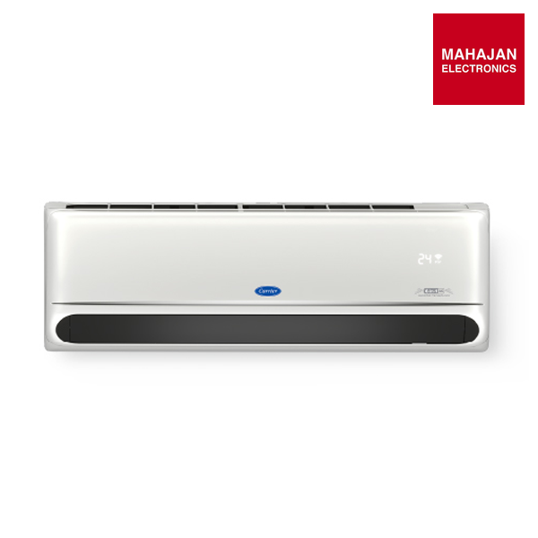 Carrier 18k INDUS GX 1.5 Ton 2 Star Fixed Speed Split AC ( R32, Copper Condenser, PM 2.5 Filter,Cooling – Mahajan Electronics Online.
