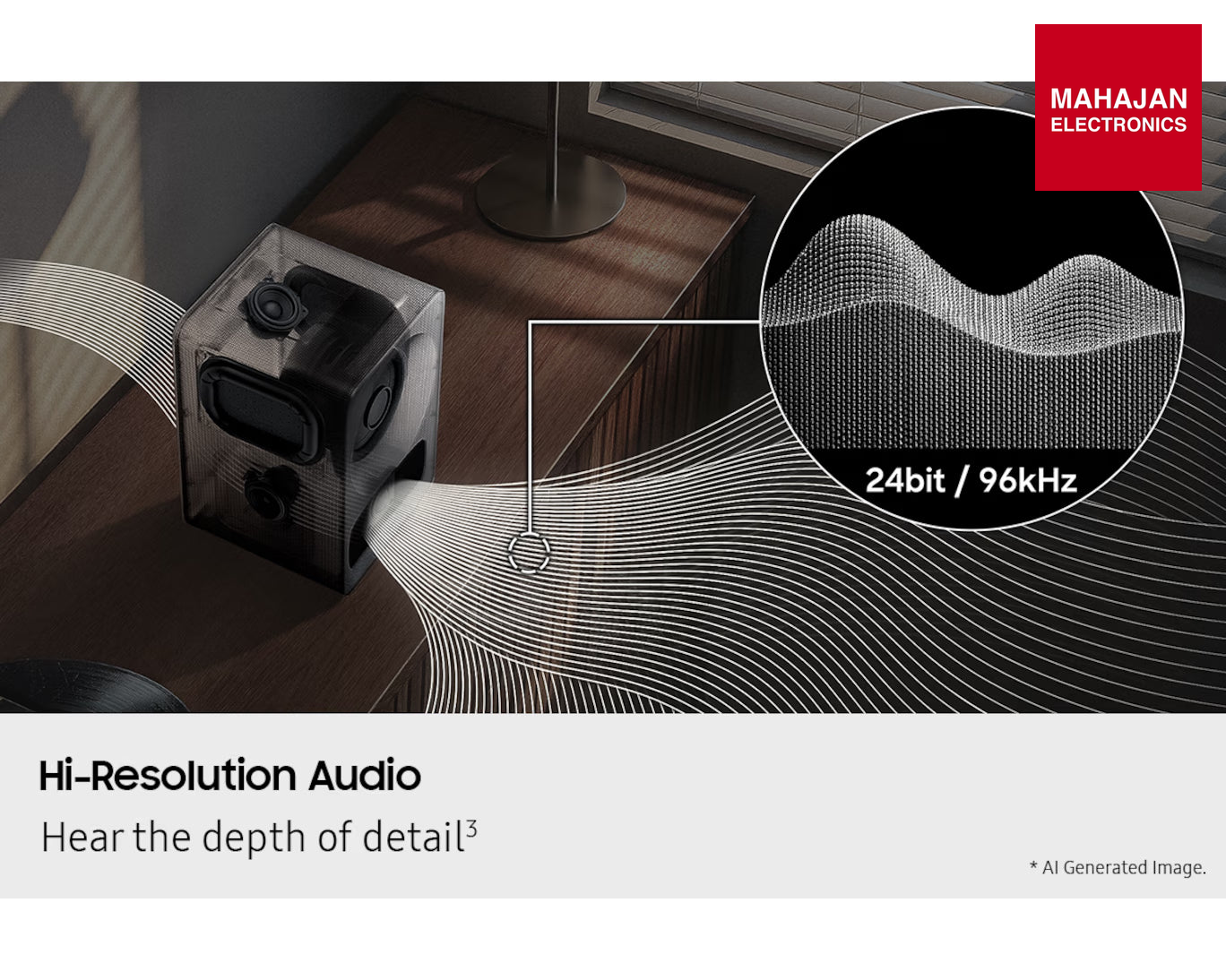 Samsung HW-LS70H/XL Music Studio 7 LS70H WiFi-Bluetooth Wireless Speaker (2026) – Mahajan Electronics Online.