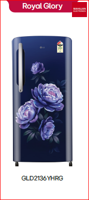 LG GLD2136YHRG 201L Direct Cool Single Door 3 Star Refrigerator with Fast Ice Making Color Royal Glory 2026 – Mahajan Electronics Online.