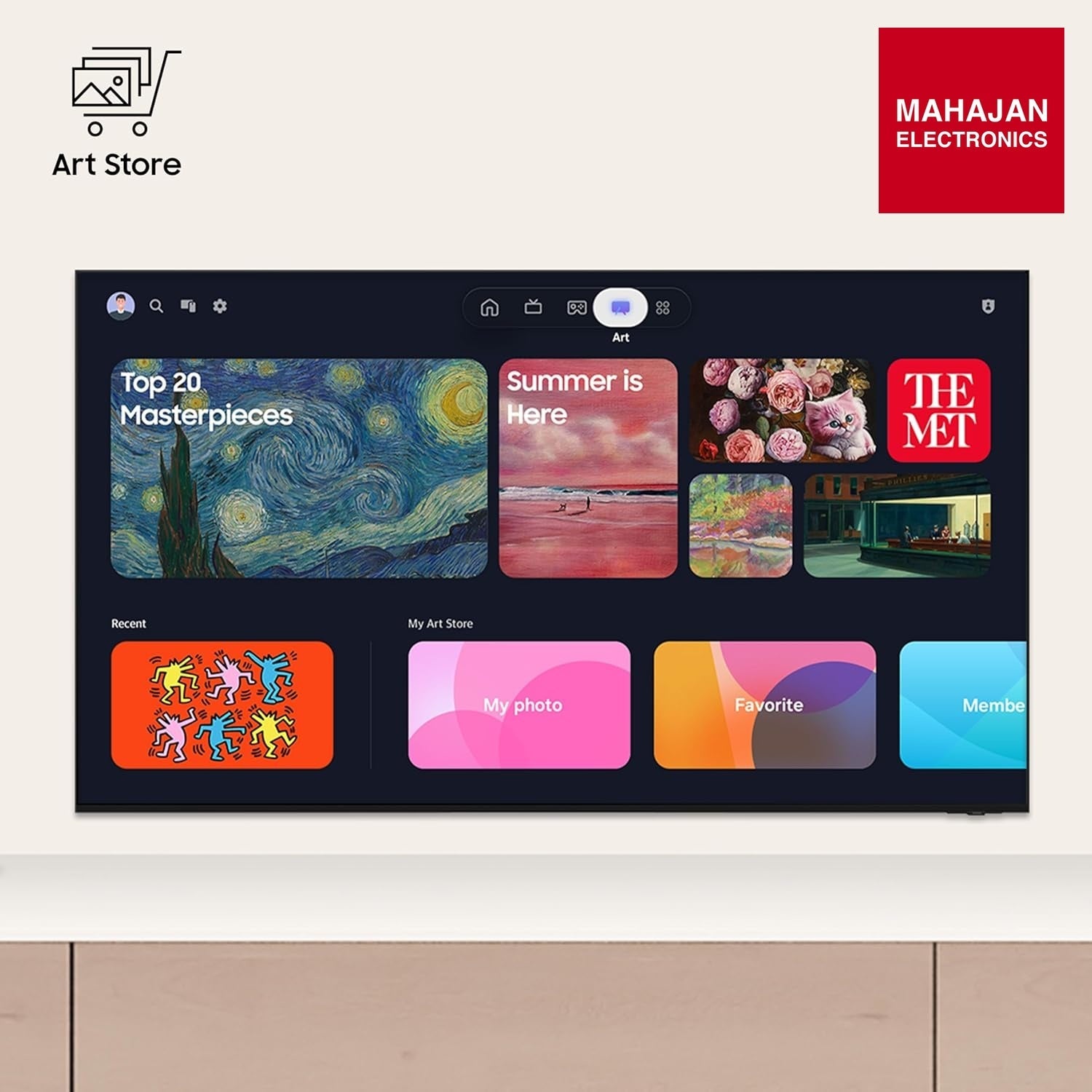 Samsung UA75M80HAULXL (75 inches) 4K Ultra HD Mini-LED 4K Vision AI Smart TV Titan Black – Mahajan Electronics Online.