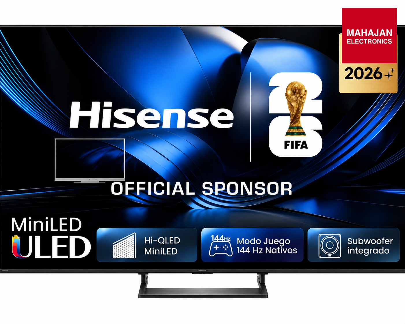 Hisense 85U7SE 215 cm (85 inches) U7SE Series 4K Ultra HD Smart QLED Mini LED TV – Mahajan Electronics Online.