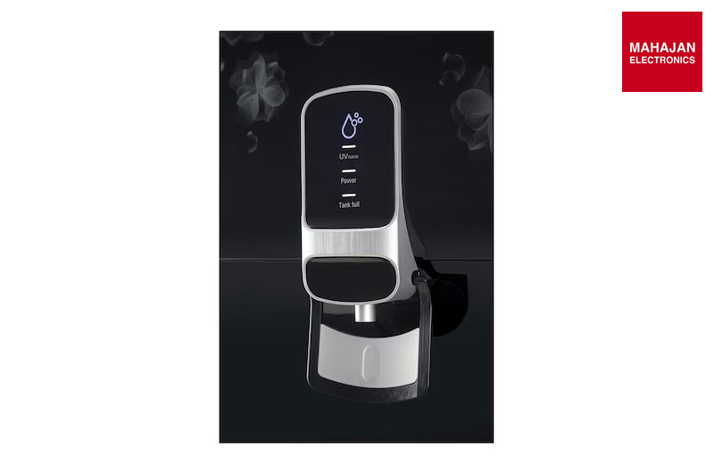 LG WW151NT 8L RO+UV+Mineral Booster Water Purifier, Steel Tank, Black-Online Mahajan Electronics – Mahajan Electronics Online.