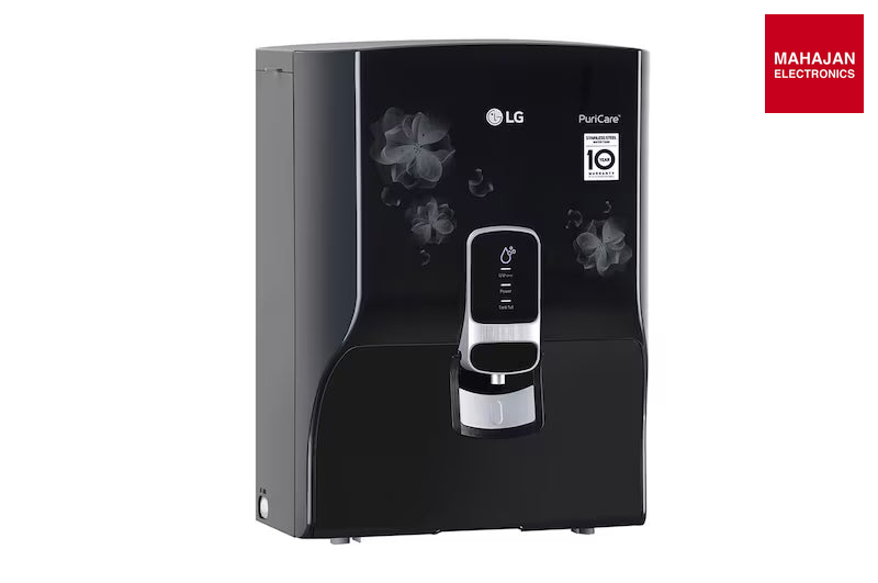 LG WW151NT 8L RO+UV+Mineral Booster Water Purifier, Steel Tank, Black-Online Mahajan Electronics – Mahajan Electronics Online.