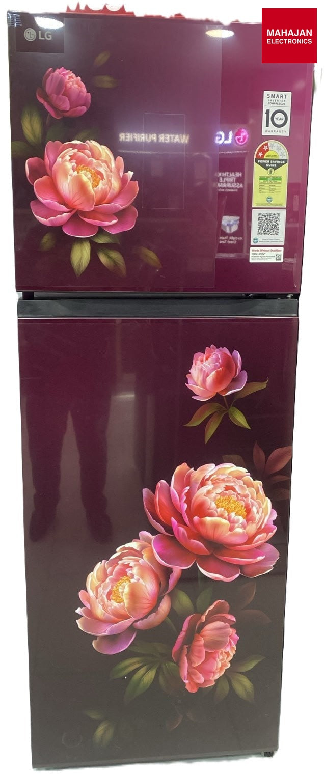LG GLT2526WWWG 251L Double Door Refrigerator, Convertible,Smart Inverter Compressor,Wine Glory 2 Star-Online – Mahajan Electronics Online.