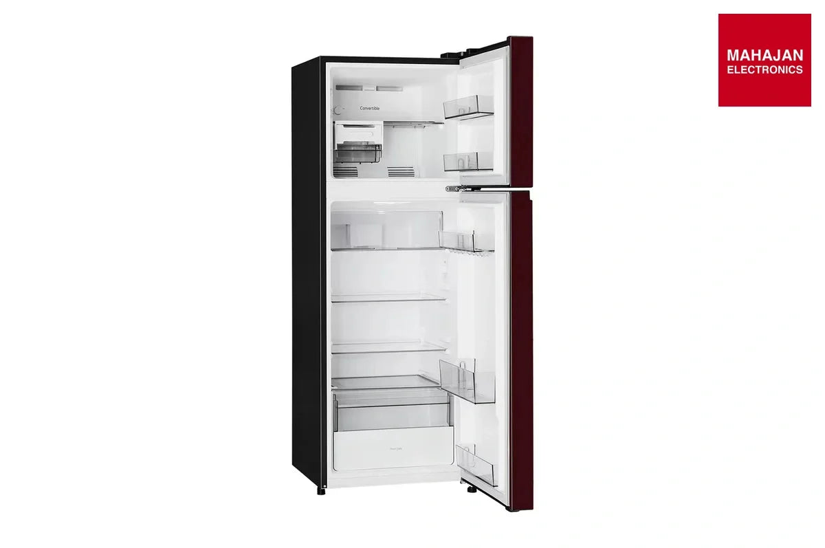 LG GLT2526WWWG 251L Double Door Refrigerator, Convertible,Smart Inverter Compressor,Wine Glory 2 Star-Online – Mahajan Electronics Online.