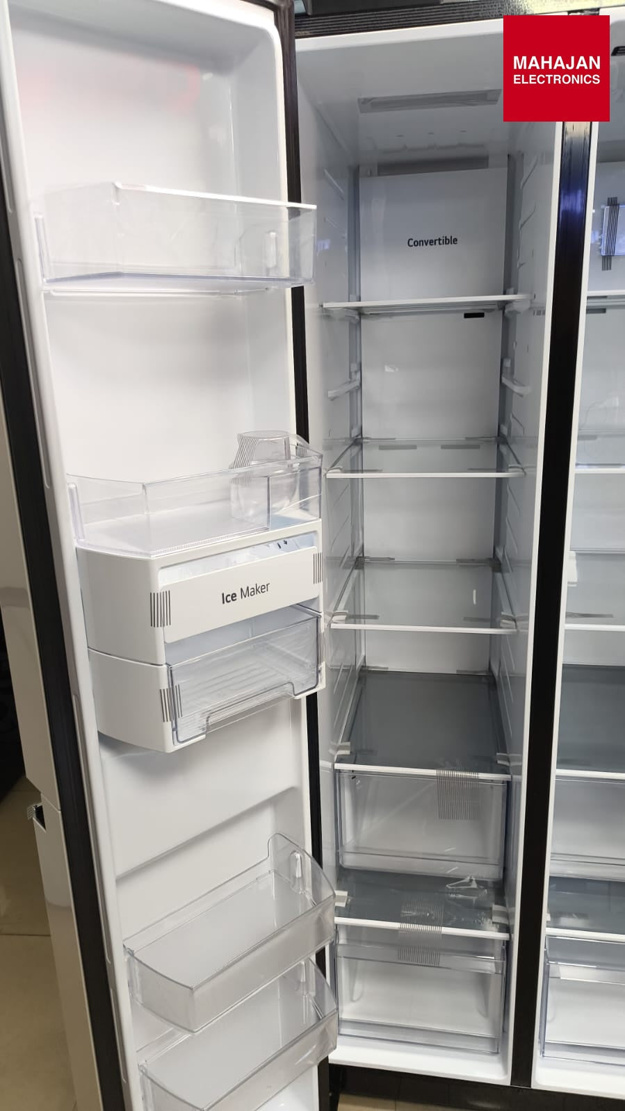LG GL-B277GNB3.DNBZEBN 790L Side By Side Refrigerator | Smart Inverter Compressor | Door Cooling+™ | Wi-Fi – Mahajan Electronics Online.