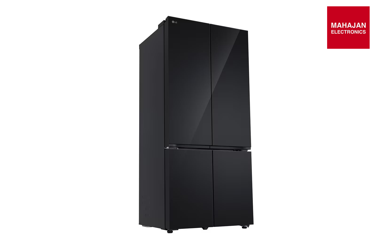 LG GV-B25FFGMB 610L French Door Refrigerator, Fresh Converter+, Wi-Fi Convertible, DoorCooling+ Black Glass – Mahajan Electronics Online.