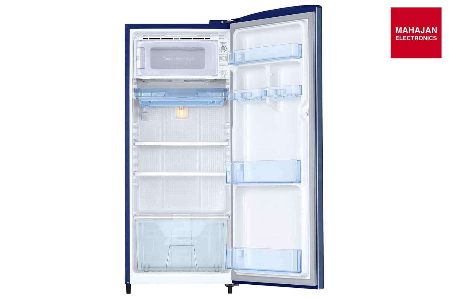 Samsung RR19H2YC1CU/NL 183 L, 1 Star, Digital Inverter, Direct-Cool Single Door Refrigerator ( Camellia Blue – Mahajan Electronics Online.