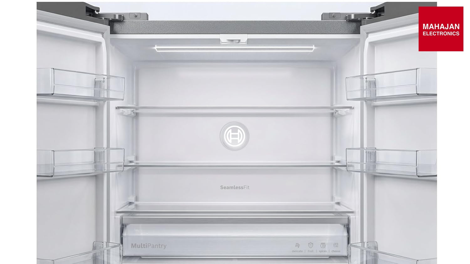 Bosch KCP88E256I 503L, 3 Star 2026 Model, Frost Free 4 Door Side-by-Side Refrigerator with Perfect fit – Mahajan Electronics Online.