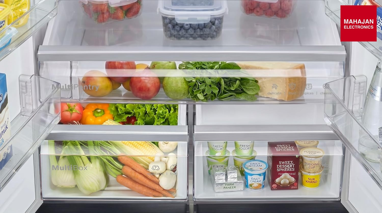 Bosch KCP88E256I 503L, 3 Star 2026 Model, Frost Free 4 Door Side-by-Side Refrigerator with Perfect fit – Mahajan Electronics Online.