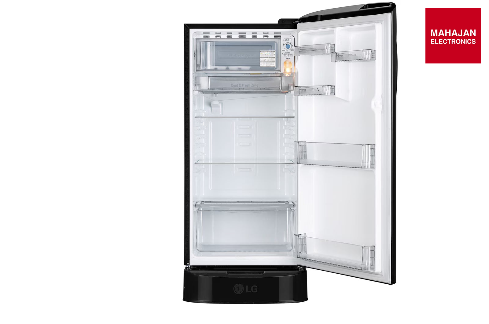 LG GLD1936ZAEL 185 L Single Door Refrigerator with Base Stand Drawer, Smart Inverter Compressor, Direct Cool – Mahajan Electronics Online.