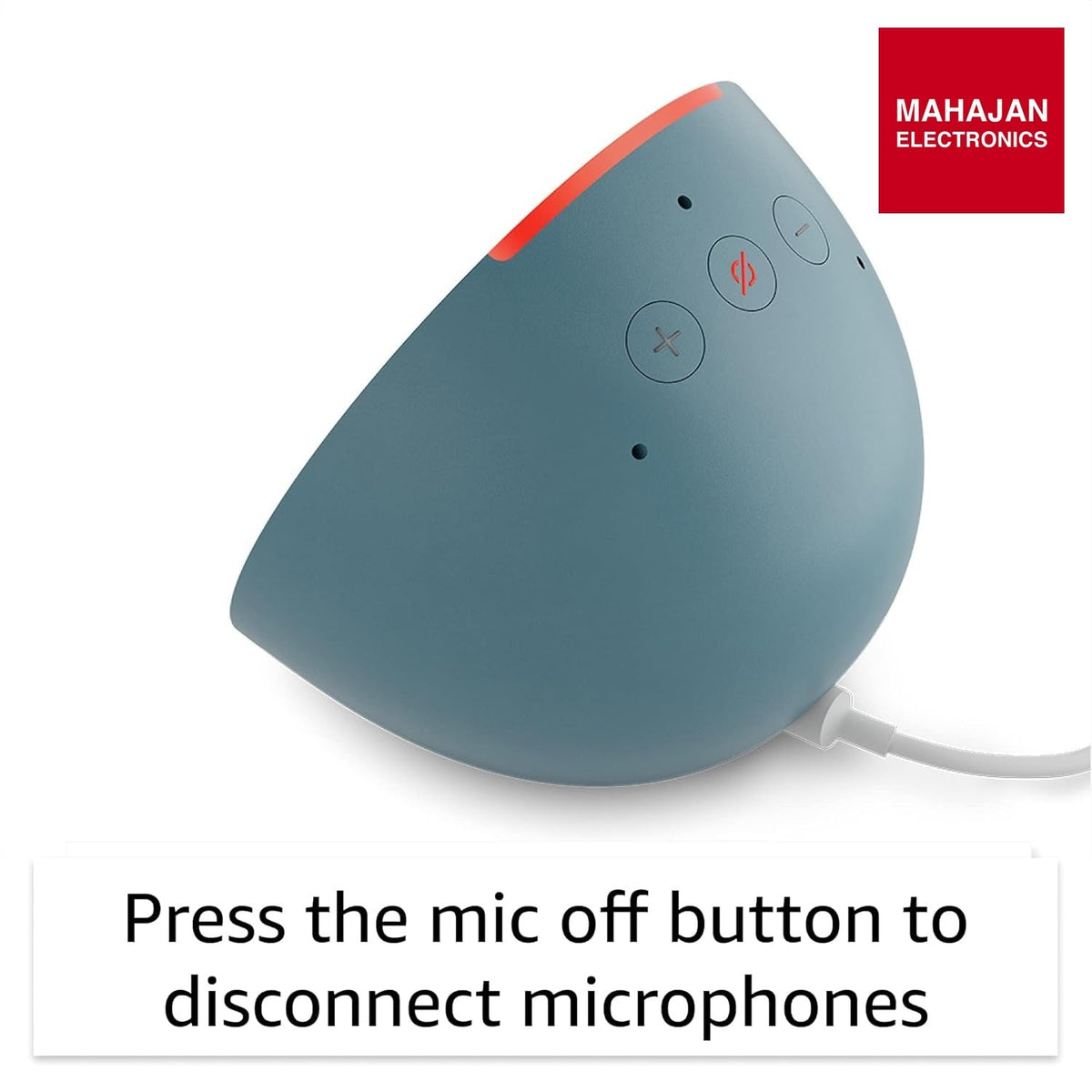 Amazon Echo Pop| Smart speaker with Alexa and Bluetooth| Loud sound, balanced bass, crisp vocals| Green Amazon – Mahajan Electronics Online.
