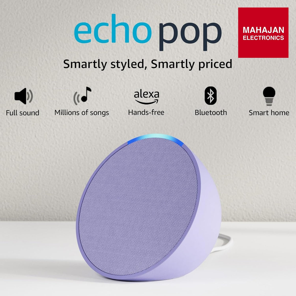 Amazon Echo Pop Purple original product image 1