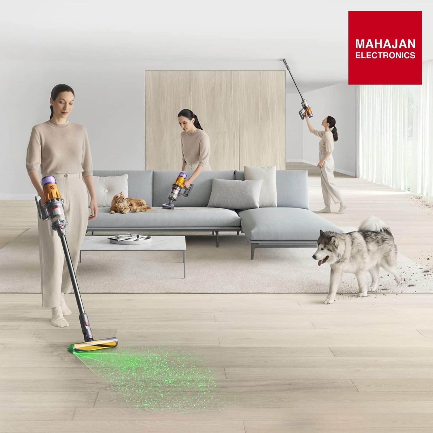 Dyson V12 Detect Slim Cordless Vacuum Cleaner|2 Yr Warranty incl Accidental Damage Protection|Illumination – Mahajan Electronics Online.