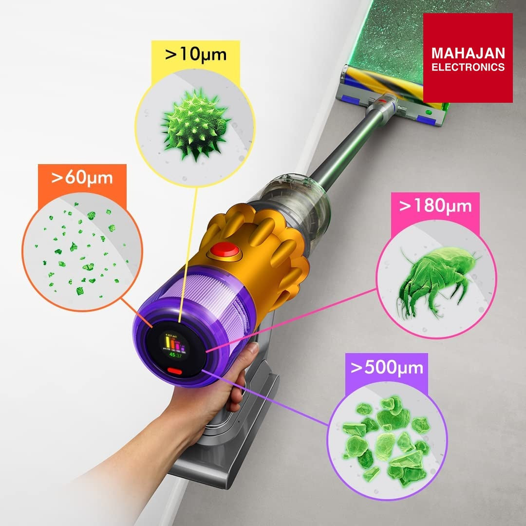Dyson V12 Detect Slim Cordless Vacuum Cleaner|2 Yr Warranty incl Accidental Damage Protection|Illumination – Mahajan Electronics Online.