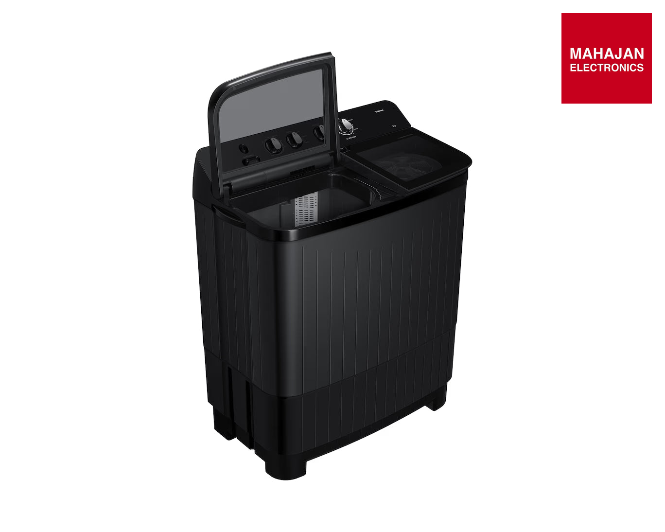 Samsung WT80F4560GD/TL 8.0 kg 5 Star Semi-Automatic Top Loading Washing Machine with Toughened Glass Lid-Dark – Mahajan Electronics Online.