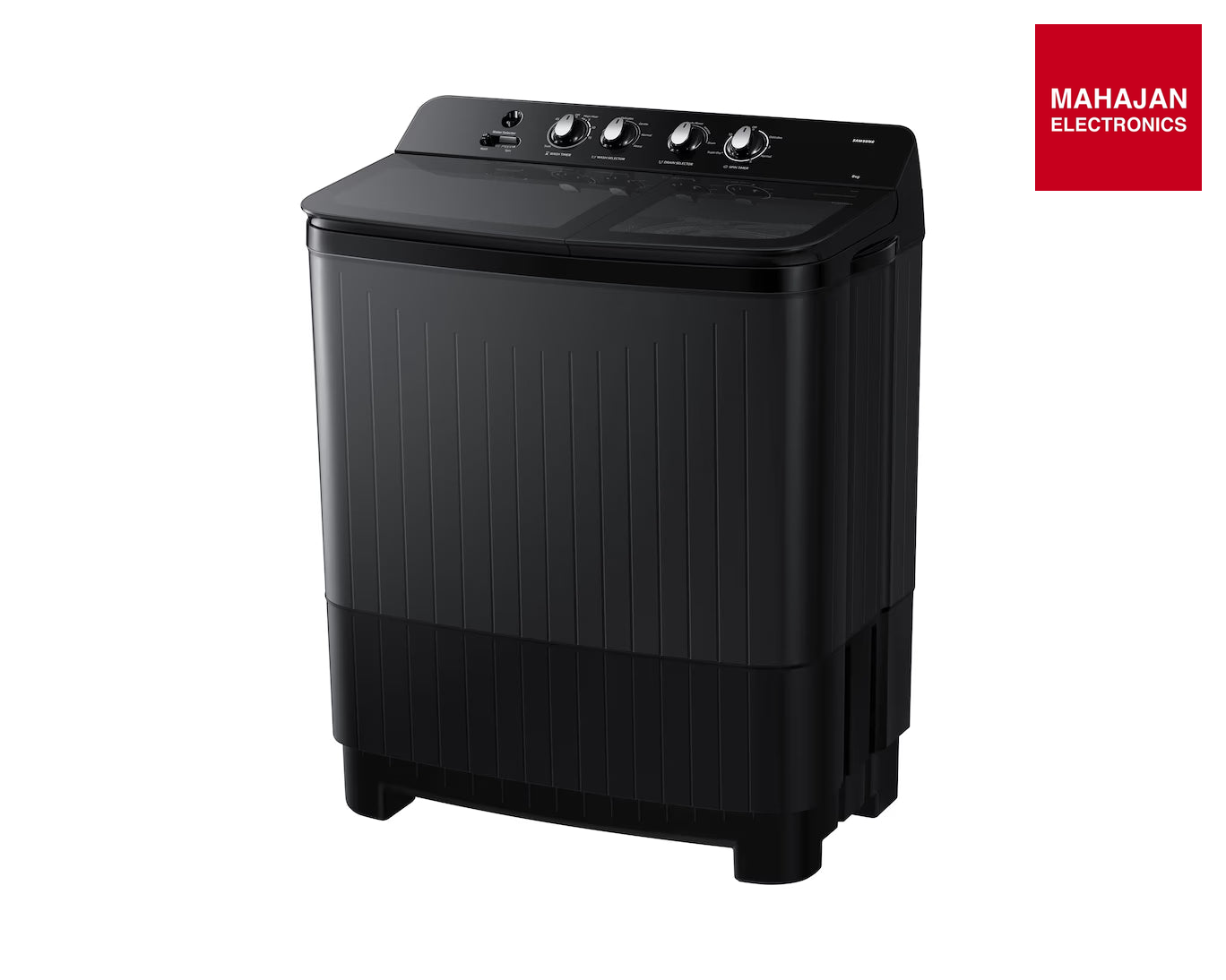 Samsung WT80F4560GD/TL 8.0 kg 5 Star Semi-Automatic Top Loading Washing Machine with Toughened Glass Lid-Dark – Mahajan Electronics Online.