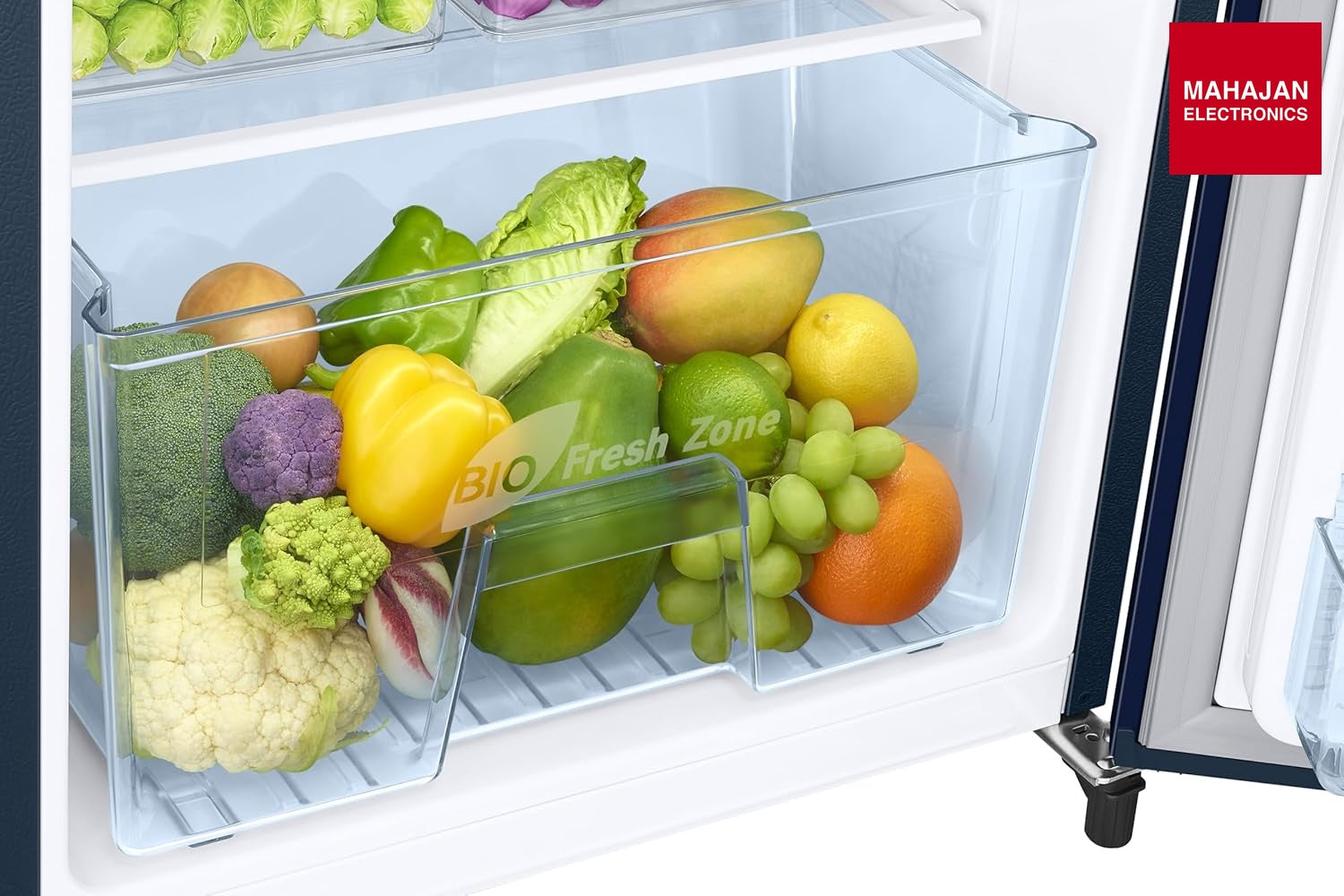 Samsung 183 L, 2 Star, Digital Inverter, Direct-Cool Single Door Refrigerator ( Himalayan Poppu Blue, Single – Mahajan Electronics Online.
