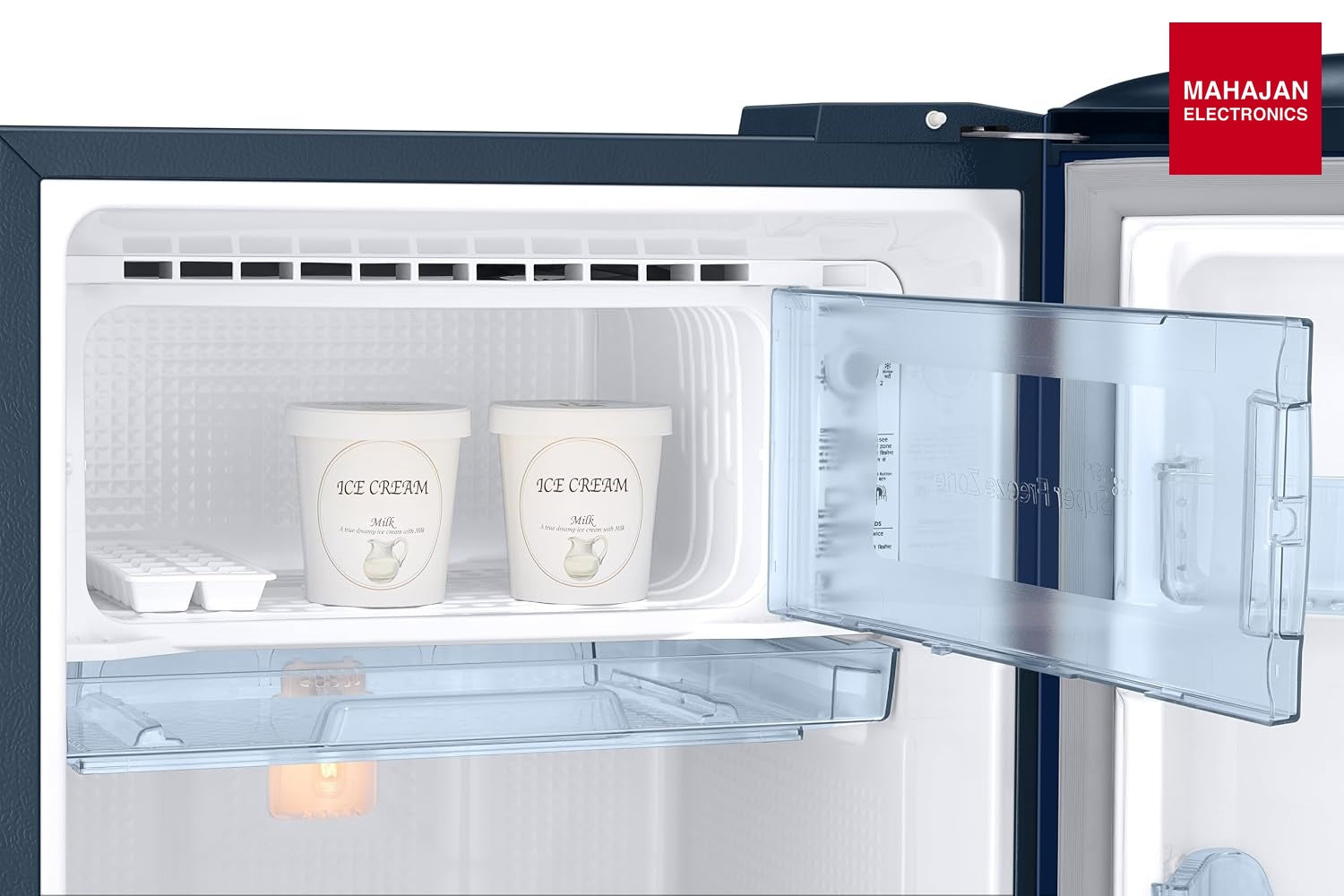 Samsung 183 L, 2 Star, Digital Inverter, Direct-Cool Single Door Refrigerator ( Himalayan Poppu Blue, Single – Mahajan Electronics Online.
