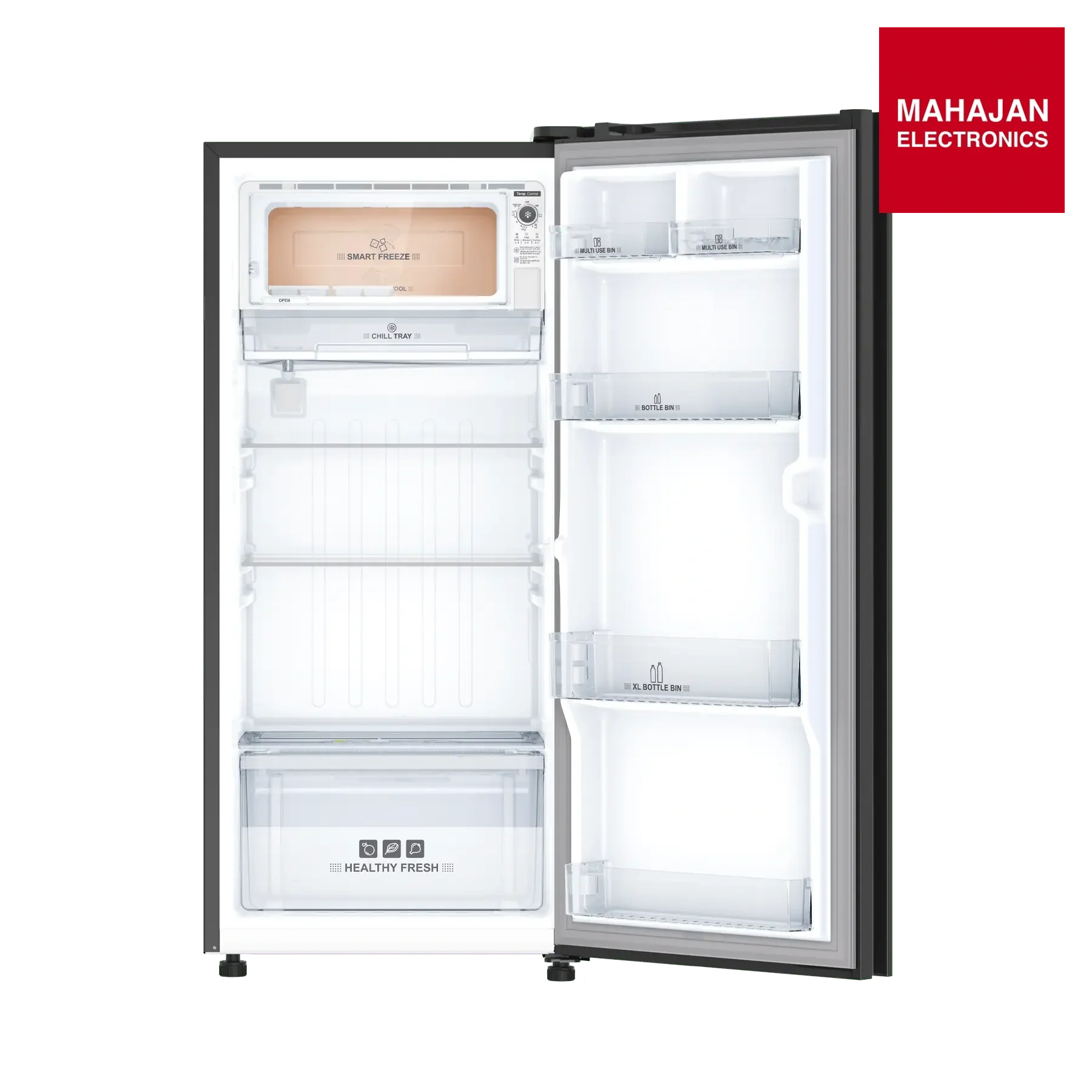 IFBDC-213BFKG Direct - Cool Refrigerator 187 L | 2 Star | Glass Model | Metal - Cool Series 2026 IFB – Mahajan Electronics Online.