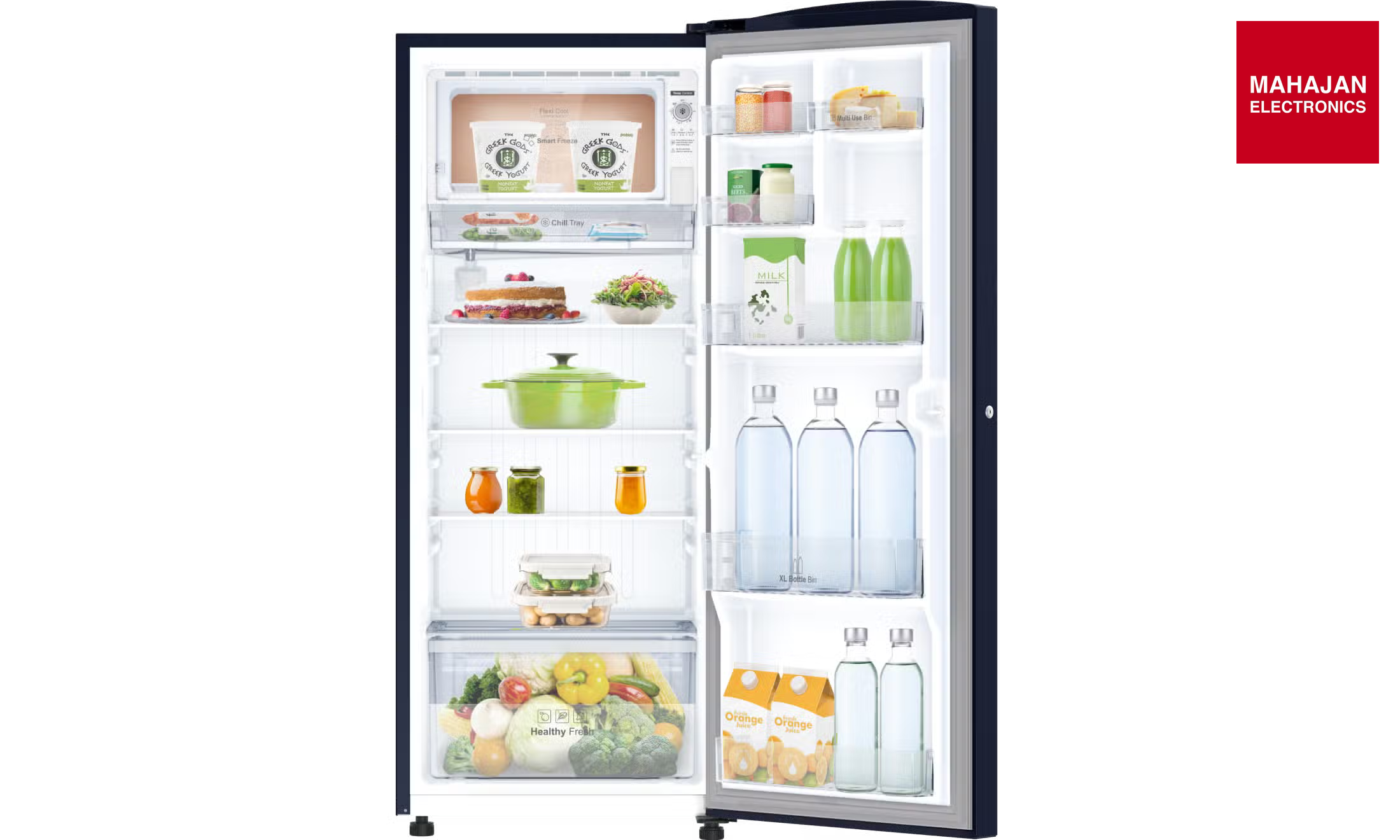 IFB IFBDC-232CIBN Direct - Cool Refrigerator 206 L | 4 Star | Glass Door | Advance Cool Series IFB – Mahajan Electronics Online.