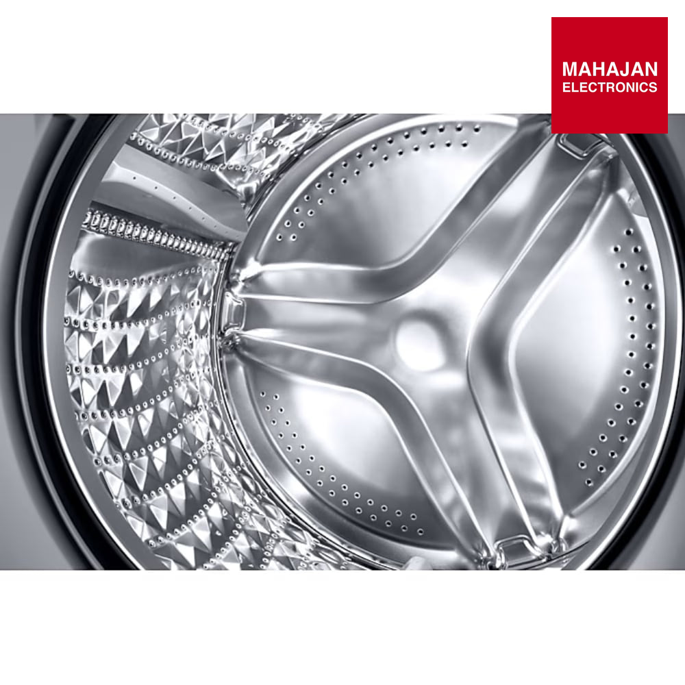 Samsung WW90DG6U24ABTL 9.0 kg Front Load Washing Machine with AI Control & Superspeed-Online Mahajan – Mahajan Electronics Online.