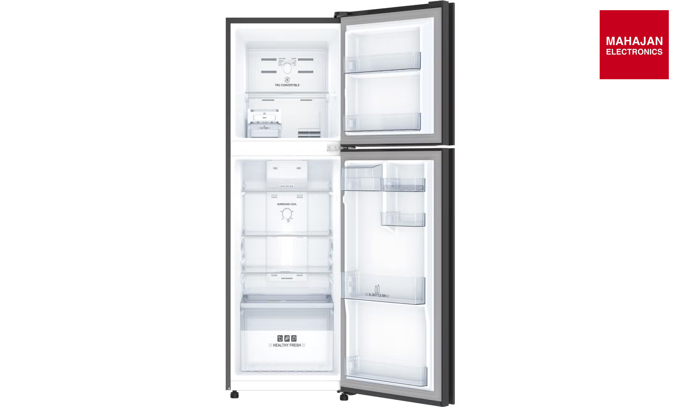 IFBFF-291AIKGT 241L Frost Free Double Door Refrigerator | 10-IN-1 Convertible Modes | Inverter Compressor – Mahajan Electronics Online.