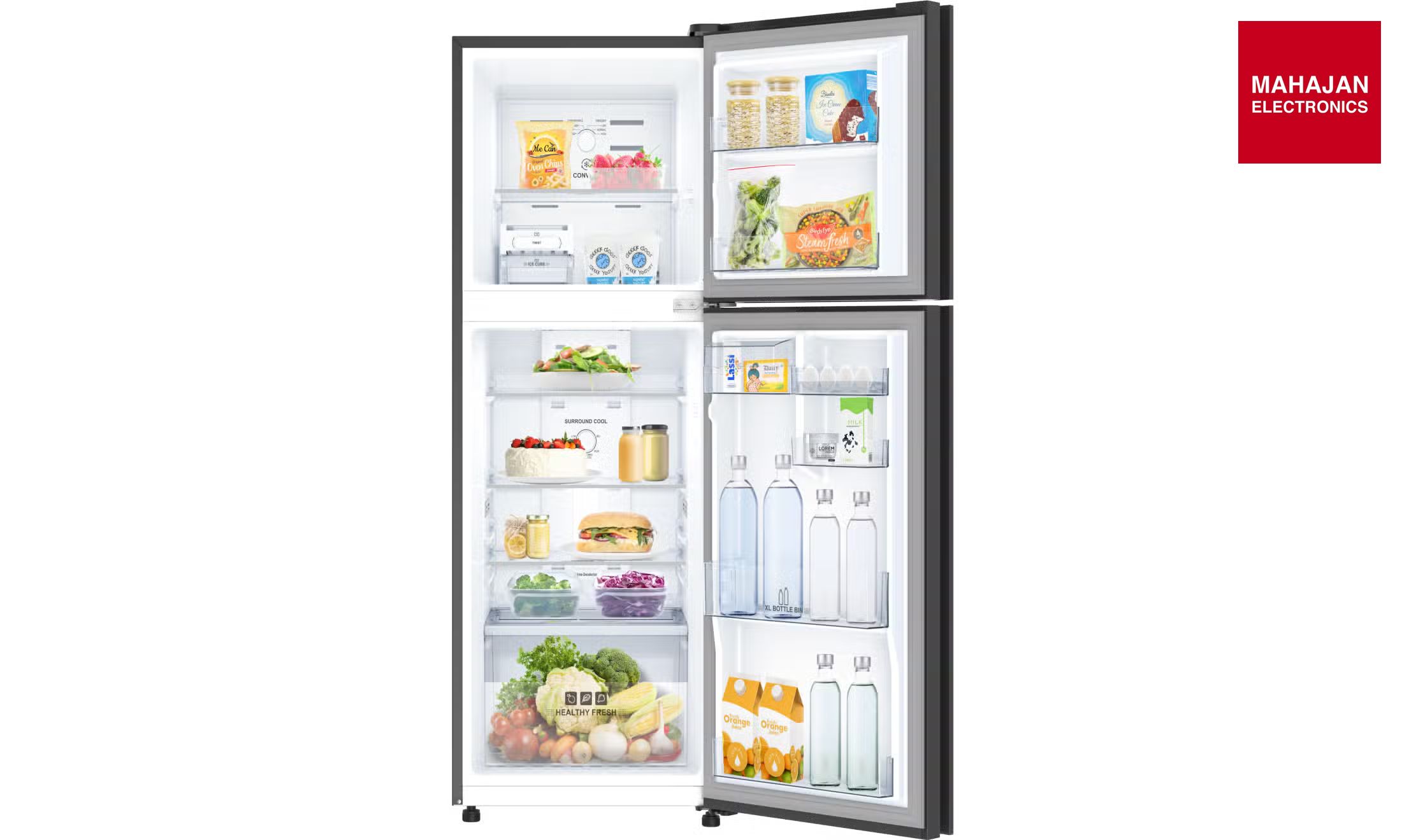 IFBFF-291AIKGT 241L Frost Free Double Door Refrigerator | 10-IN-1 Convertible Modes | Inverter Compressor – Mahajan Electronics Online.
