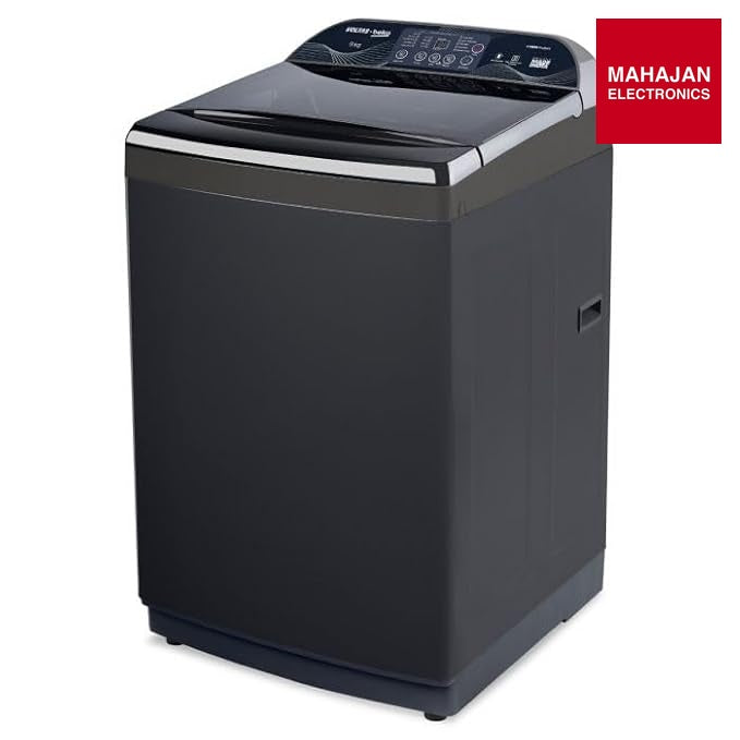 Voltas Beko WTL9006UEAH/DPB0HD 9 Kg 5 Star Fully-Automatic Top Loading Washing Machine , Dark Grey, Inbuilt – Mahajan Electronics Online.