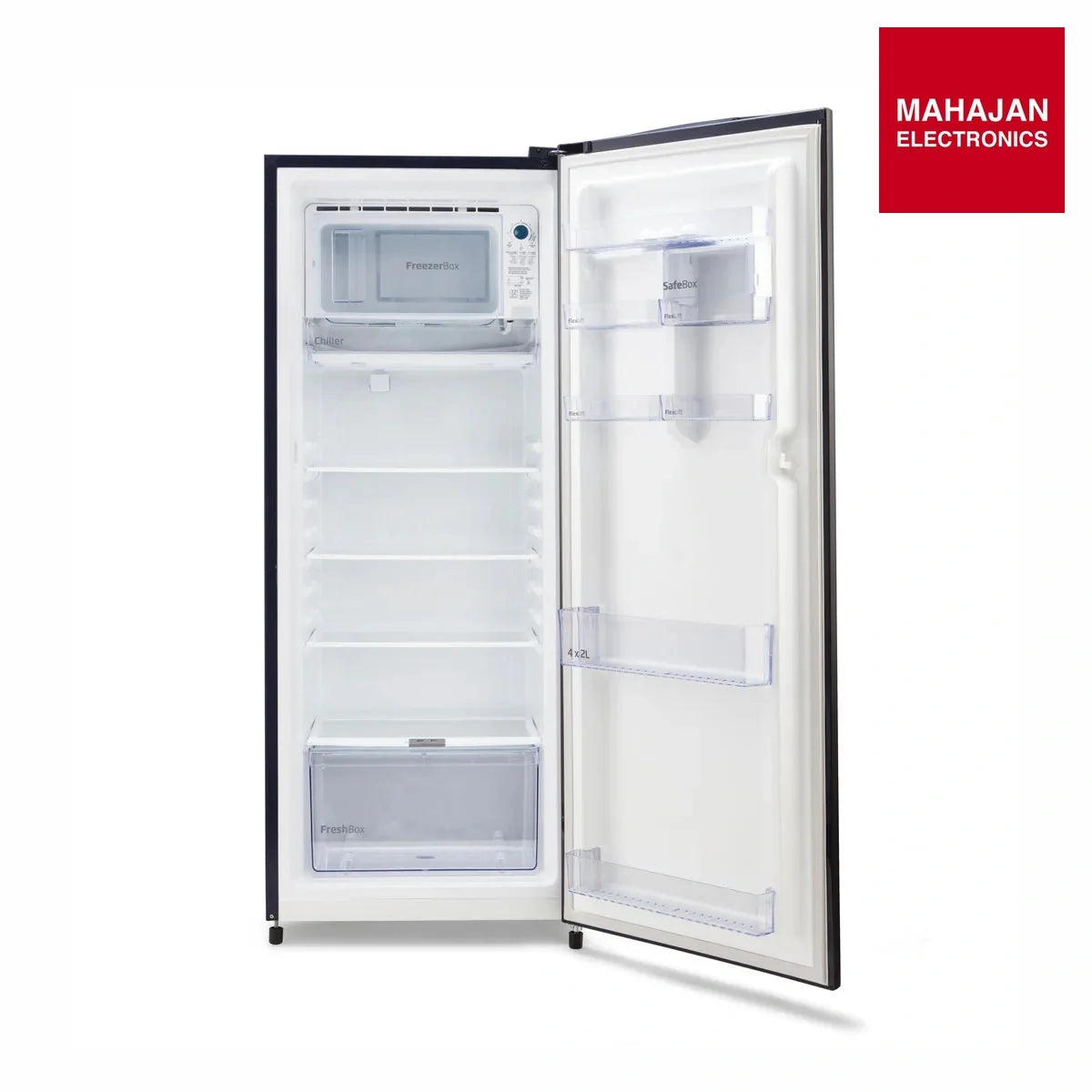 Voltas Beko VOLTBEK - RDC220V/5W0BBE0M000UGD 185L 5 Star Single Door Refrigerator , Bonita Blue | Direct Cool – Mahajan Electronics Online.