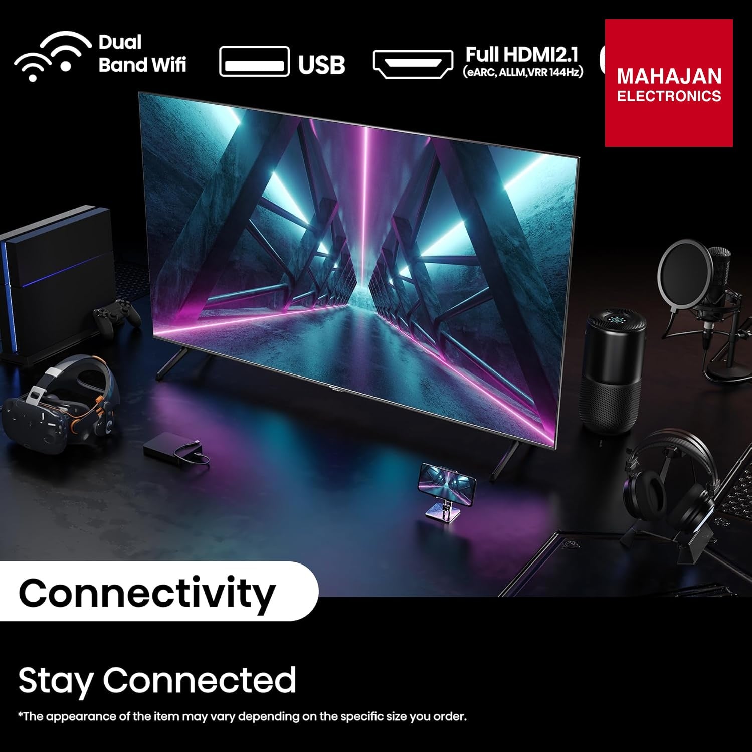 Hisense 100Q7N 254 cm (100 inches) Q7N Series 4K Ultra HD Smart QLED TV (Dark Grey)-Online Mahajan Electronics – Mahajan Electronics Online.