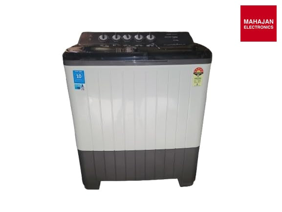 Voltas Beko WTT120UPA/GRSSWH5PTDA, 12 Kg 5 Star Semi-Automatic Top Loading Washing Machine ( Grey, Pulsator – Mahajan Electronics Online.